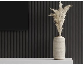 Mexen Lam-B, akustické stenové lamely 275 × 30 cm, HDF doska 4 mm, technická dyha, eben čierny, S100-275307-3015-023