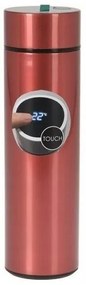 EH Nehrdz. termoska s teplomerom Temp 450 ml, červená