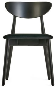 SOLAR BLACK 2.0 DREVENÁ STOLIČKA S PODSEDÁKOM black