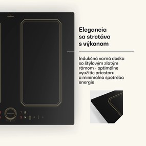 Klarstein Victoria 4 Flex, vstavaná indukčná varná doska, 7000 W, 2 x Flexzone, časovač