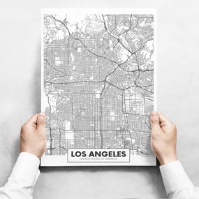 Obrazy na stenu - Map of Los Angeles II