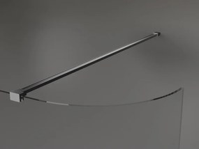Mexen Kioto, sprchová zástena Walk-In 100 x 200 cm, 8mm číre sklo, grafitový profil, 800-100-101-95-06