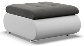 Taburetka FORESTA tmavosivá / biela