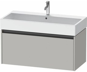DURAVIT Ketho 2 závesná skrinka pod umývadlo, 1 zásuvka, 984 x 460 x 440 mm, betón šedá matná, K25078007070000