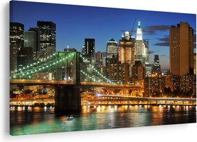 Obraz - Most s New Yorkom (90x60 cm)