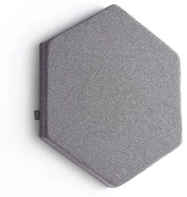 Akustický panel POLY, hexagon, 600x600x56 mm, nástenný, fialová