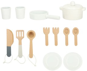 KIK Drevená kuchynská ružová rúra LULILO