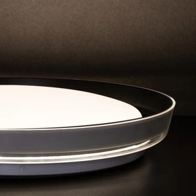 Kanlux 37319 - LED Stropné svietidlo NIFU LED/17,8W/230V pr. 43 cm biela/čierna