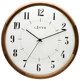Drevené hodiny Lavvu Retro LCS4110, 32cm