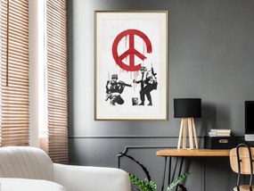 Artgeist Plagát - War and Peace [Poster] Veľkosť: 20x30, Verzia: Čierny rám
