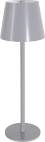 Toolight Toolight, dotyková LED nočná stolná lampa 5W, 3 farby svetla, USB napájanie, APP1369-T GREY, šedá, OSW-08631