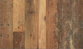 Vysoká vitrína Prime, vintage optika dreva