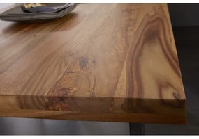 Jedálenský stôl 39868 160x90cm Masív drevo Palisander - Komfort-nábytok