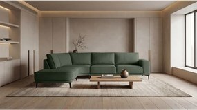 Kaki rohová pohovka (ľavý roh) Copenhagen – Scandic