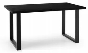 Jedálenský stôl BOLO - čierna / čierna