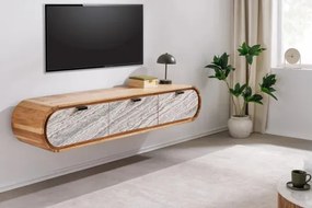 TV-skrinka 47757 Organic 160cm Drevo Acacia - Komfort-nábytok
