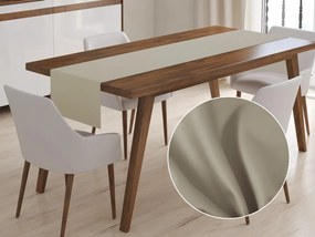 Biante Bavlnený saténový behúň na stôl ST-021 Latte 35x120 cm