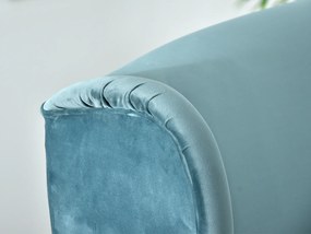 Pohovka dvojsedačka v tvare ušiak Muriera (čierna). Akcia -20%. Vlastná spoľahlivá doprava až k Vám domov. 1136877