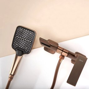 Rea Joe Premium, vaňová batéria s ručnou sprchovou súpravou, medená matná, REA-B2254
