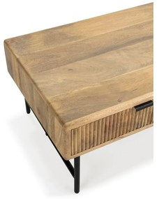 Konferenčný stolík z mangového dreva v prírodnej farbe 60x120 cm Mundra – MOME