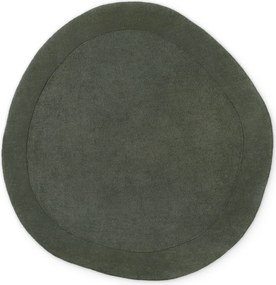 Villeroy & Boch, Kusový koberec Villeroy & Boch Kari 106288 Green, 160x160 (priemer) kruh, zelená, obývacia izba