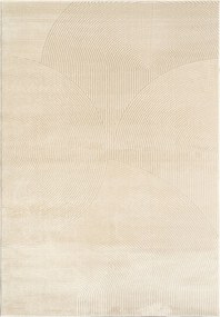 Angel Carpet, Kusový koberec Zafiro 25 Beige, 60x110, béžová, kancelária