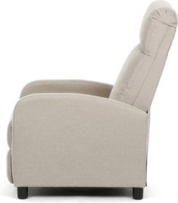 Polohovacie kreslo béžové TV-W3397 CRM2