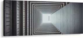 Obraz - Pohľad zvnútra budovy (120x50 cm)