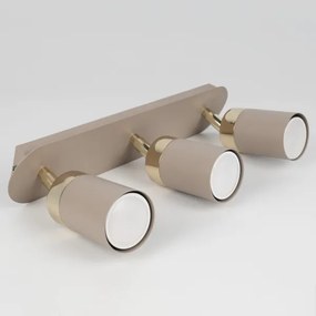 Brilagi - Bodové svietidlo POKER 3xGU10/25W/230V béžová