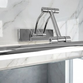Toolight Toolight, LED nástenné svietidlo, 60cm, 12W, 4000K, 1500lm, SWE017-1W, chrómová, OSW-20116