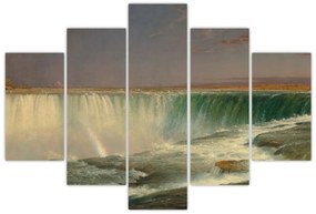 Obraz - Frederic Edwin Church, Niagara, reprodukcia (150x105 cm)