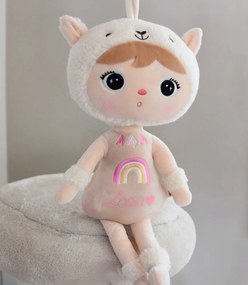 Mojkáčik - Bábika béžová alpaka 48cm