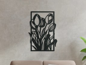 drevko Drevený obraz Tulipány