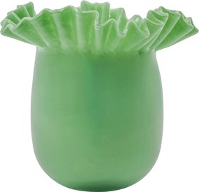 House Doctor Sklenená váza Flee Green