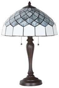 Moderná vitrážová lampa HEKA Ø40*58