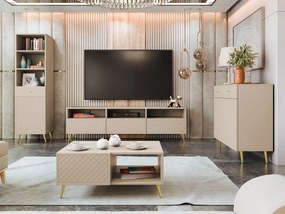 Obývacia stena Borunti I, Farby: čierna