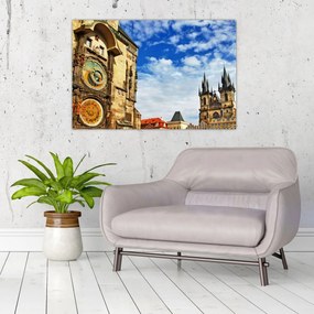 Obraz - Pražský orloj (90x60 cm)