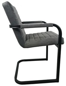 Jedálenská stolička BART sivá