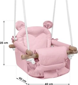 Detská hojdačka Hop 30 Swing Pink