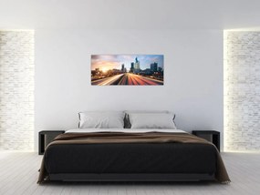 Obraz - Cesta veľkomesta (120x50 cm)