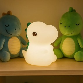 Detská lampa Dino, 1w, 3000k, RGB