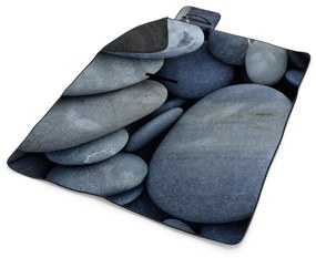 Sablio Plážová deka Čierne kamene: 200x140 cm