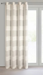 ZÁVES NA KRÚŽKOCH MARGARET 140X250 CM BÉŽOVÁ