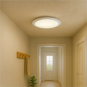 Stropné LED svietidlo Sonic, 1x LED 24w, 3000-6000k, w, (fi 40cm), s ovládačom