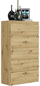 Vysoká komoda R-5 - rôzne farebné prevedenia antracit