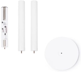 Biely vešiak z kaučukového dreva Flapper - Umbra