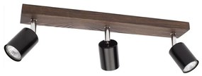 Spot-Light DO2910356 - Stropné bodové svietidlo MANARA 3xGU10/5W/230V borovica