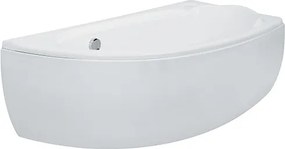 Besco Akrylátová asymetrická vaňa Mini 150x70 BESCO-Farba: Biela, BESCO-Orientácia: Ľavá