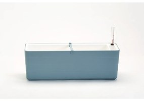 Plastia Samozavlažovací truhlík Berberis 60, sivomodrá + biela , 60 cm