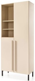 Vitrína Sergio SE3 2D Béžová /Dub